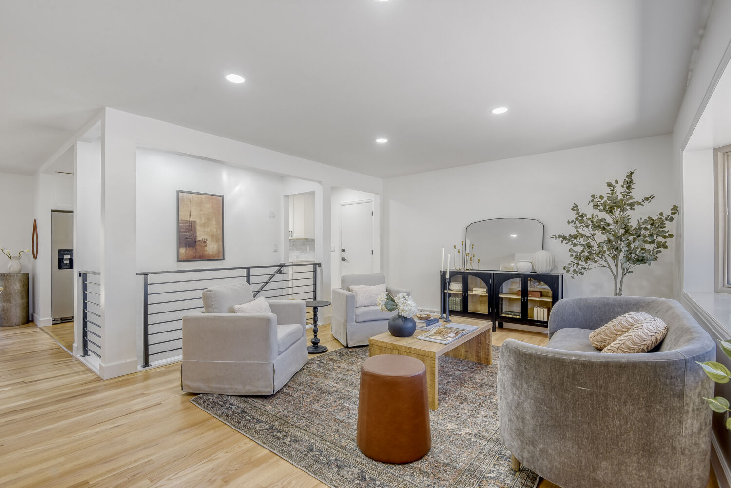 Living Room interior remodeling in Denver by PowerPoints LLC Littleton Castle Rock Lone Tree Highlands Ranch Aurora